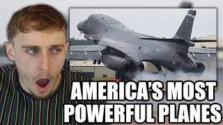 Brit Reacting to Top 7 Badass Planes of the US Military