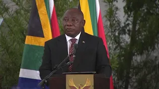 South Africa's Ramaphosa has COVID-19