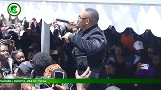 Sad🥹 Otile Brown Performs at Brian Chira's Burial  One Call Performance