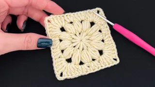 EASY CROCHET SQUARE