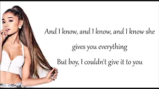 One last time - Ariana Grande (acoustic) lyrics