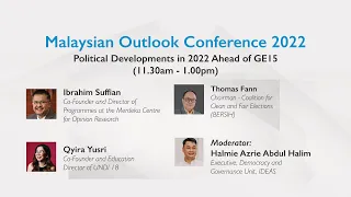 Malaysian Outlook Conference 2022: Political Developments in 2022 Ahead of GEI5