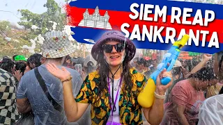 Our First KHMER NEW YEAR in Siem Reap | Sankranta 2024!