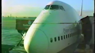 Pan Am Boeing 747-121  N741PA Clipper Sparking Wave    London Heathrow ✈ Los Angeles   1986