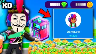 ENTRO A LA CUENTA DE UN SUSCRIPTOR y LE REGALO UNA CASA en PK XD *MONEDAS Y GEMAS* 🐸 SIMBA HACKER