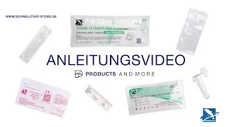 Anleitungsvideo – DeepBlue – Corona Antigen Schnelltest – Lolli Test (Geeignet für Kitas & Schulen)