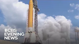 NASA preparing for Artemis rocket launch on Monday