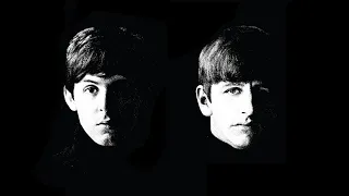 with the beatles but it's only bass and drums