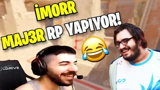 MAJ3R İMORR'UN KENDİSİNİ TAKLİT ETTİĞİ ANI İZLİYOR! | Eternal Fire CSGO