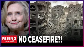 WARMONGER Hillary Clinton MOCKS Israel CEASEFIRE, Fetterman KICKS OUT Constituent Over Gaza: Rising