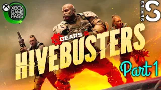 GEARS 5 HIVEBUSTERS Campaign Gameplay Walkthrough Part 1 Stranded  No Commentary (Xbox Series S)