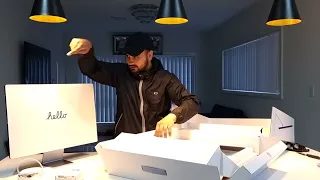 Imac 24 unboxing video upload   HD 1080p