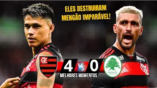 GOLEADA DO MENGÃO -  Flamengo 4 x 0 Boa Vista - Melhores Momentos COMPLETO   Cariocão 2024