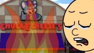 Caillou Burns Down Chuck-e-Cheese