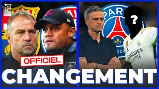 Le Barça et le Bayern ANNONCENT leur COACH, Luis Enrique RÉCLAME une STAR du Real | JT Foot Mercato