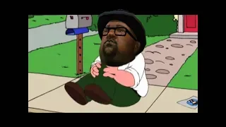 Peter hurts himself, but it's Big Smoke's OOOH and a lot of other stuff