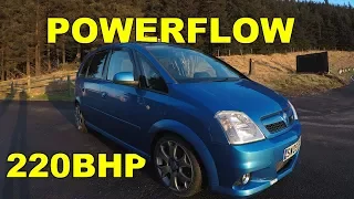 220BHP Meriva VXR Decat PowerFlow Exhaust Sound