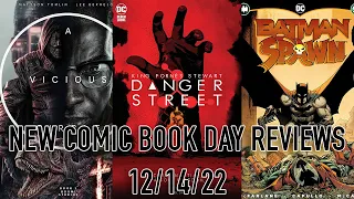 New Comic Book Day Reviews 12/14/22