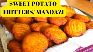 Make your Leftover Sweet Potato this Way| Sweet Potato Mahamri| Sweet Potato Fritters|