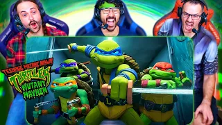 TEENAGE MUTANT NINJA TURTLES Mutant Mayhem MOVIE REACTION!! First Time Watching | TMNT 2023