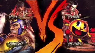 Street Fighter X Tekken Megaman vs Pacman HD