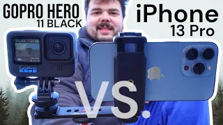 GOPRO HERO 11 BLACK VS. iPHONE 13 PRO - SOUBOJ ULTRAŠIROKOÚHLÝCH OBJEKTIVŮ