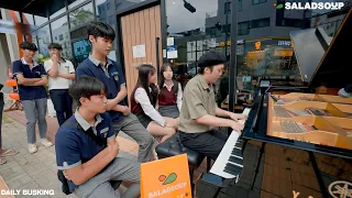 Students Are Listening A Beautiful Piano Piece After School