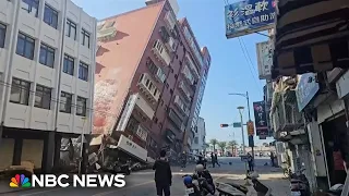 BREAKING: Magnitude 7.4 earthquake rattles the coast of Taiwan
