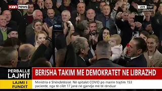 Berisha takim me demokratët në Librazhd