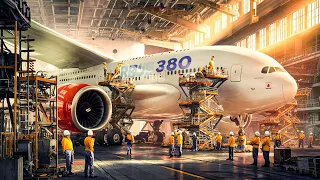 AIRBUS A380 MEGA Factory: Building The World's Largest Passenger Plane