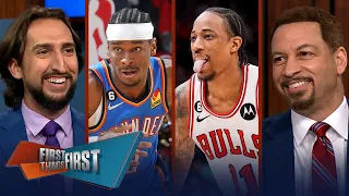 Thunder eliminate Pelicans from play-in; Bulls to play Heat for 8-seed | NBA | FIRST THINGS FIRST