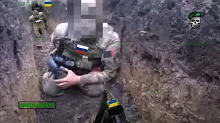 Terrifying! Ukraine army kill one by one Russian soldiers during brutal ambush in trench Bakhmut