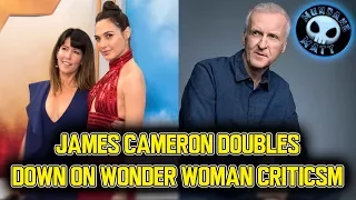 James Cameron doubles down on WONDER WOMAN criticism