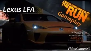 Need For Speed: The Run | Lexus LF-A Gameplay & Las Vegas Out of the Car [PS3] [HD]