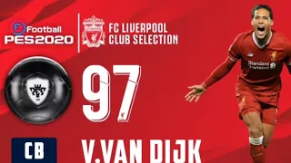 LIVERPOOL CLUB SELECTION | PLAYER RATINGS APR 27/20 • PES 2020 Mobile