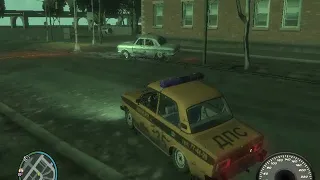 GTA IV: ГАЗ-24 vs ВАЗ-2106