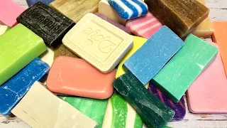 ASMR Soap/ cutting dry soap/ режу сухие кусочки мыла