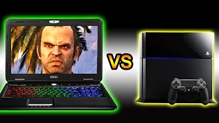 GTA Online: Laptop vs PS4  (GTA 5 30fps vs 60fps)