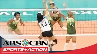 UAAP 77 Women's Volleyball: ADMU vs DLSU Game Highlights