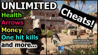 Assassin's Creed Origins - Cheats | Unlimited Health, Ammo, NO Reload and more...