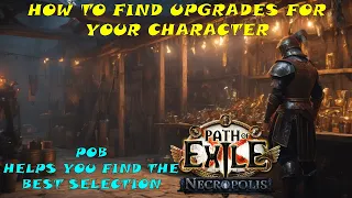 Find the best upgrades for your build. PoE 3.24