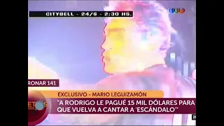 Ultima vez que Rodrigo canto "Que Ironia" / Escandalo de City Bell, La Plata (24 de junio del 2000)