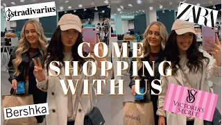 COME SHOPPING WITH US ! WESTFIELDS VLOG// BERSHKA , STRADIVARIUS , FT. VICTORIAS SECRET HAUL !