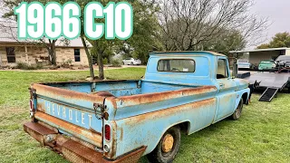 1966 C10 BARN FIND WITH BEAUTIFUL PATINA