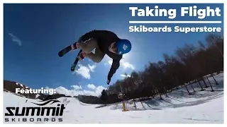 Taking Flight on Summit Skiboards!