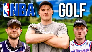 NBA GOLF vs A PRO BASKETBALLER!