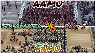 Famu Marching 100 vs AAMU | "5th Quarter Pt. 1" (2023)