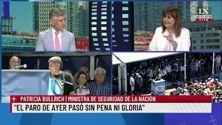 Patricia Bullrich: "En Rosario estamos trabajando en conjunto con Pullaro"