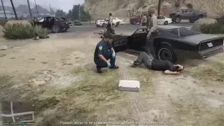 Полицейский беспредел! Police capture. GTA 5. Происшествие №2