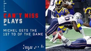 Brady, Gronk & Michel Lead Pats to 1st TD of the Game | Super Bowl LIII Can’t-Miss Play